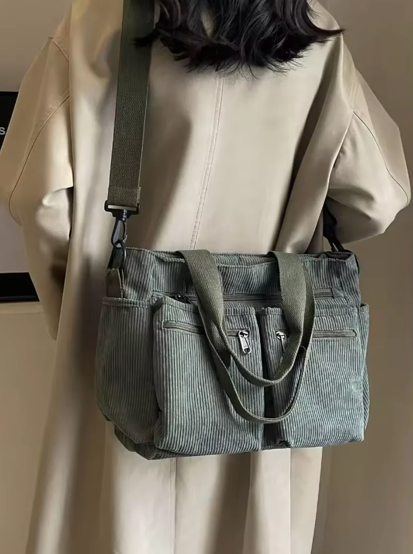 Bani | Borsa A Tracolla Con Diverse Tasche - immagine 7