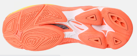 WAVE LIGHTNING Z7 MID ORANGE MIZUNO VOLLEY - immagine 3