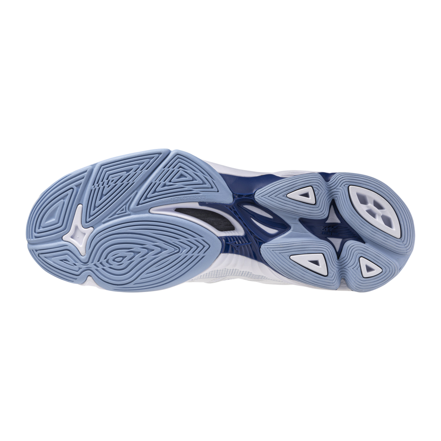 WAVE VOLTAGE 2 MID BIANCA CIELO MIZUNO VOLLEY - immagine 3