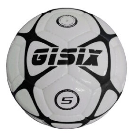 PALLONE CALCIO GISIX BIANCO-NERO - immagine 2