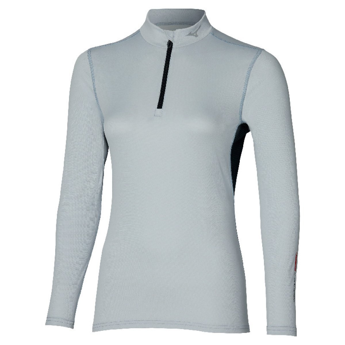 BREATH THERMO MIDWEIGHT MEZZA ZIP MANICA LUNGA DONNA PERLA - immagine 2