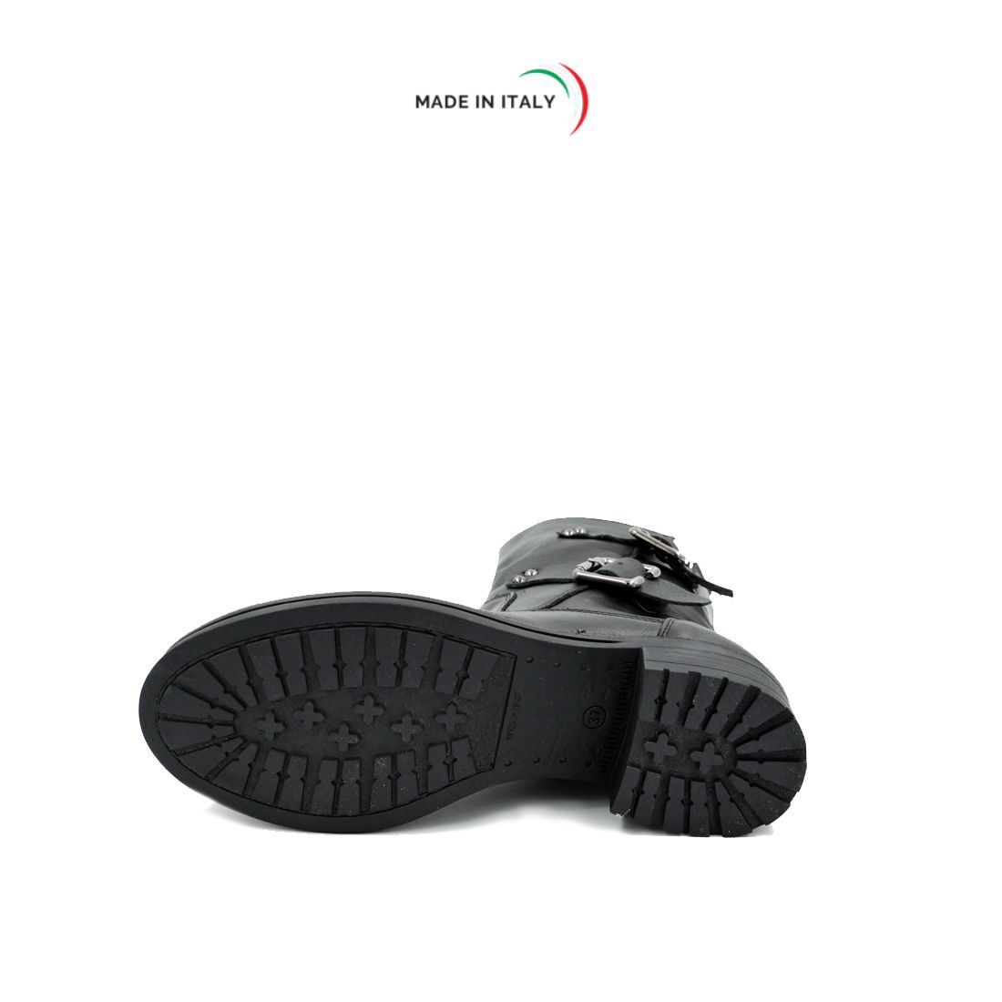 Stivale da Donna in Pelle colore Nero - immagine 5