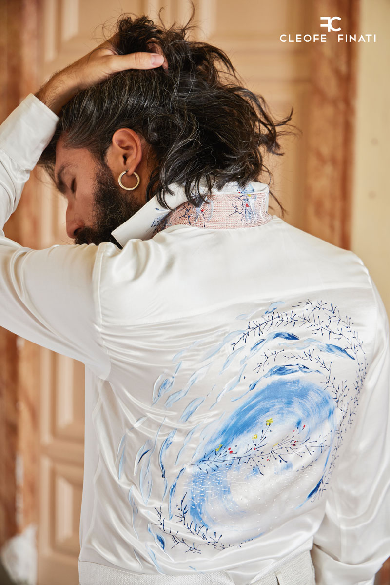 Abito da sposo panna JORGE LUIS BORGES - immagine 3