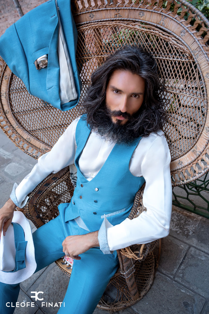 Pantaloni da sposo UMBERTO SABA - immagine 4