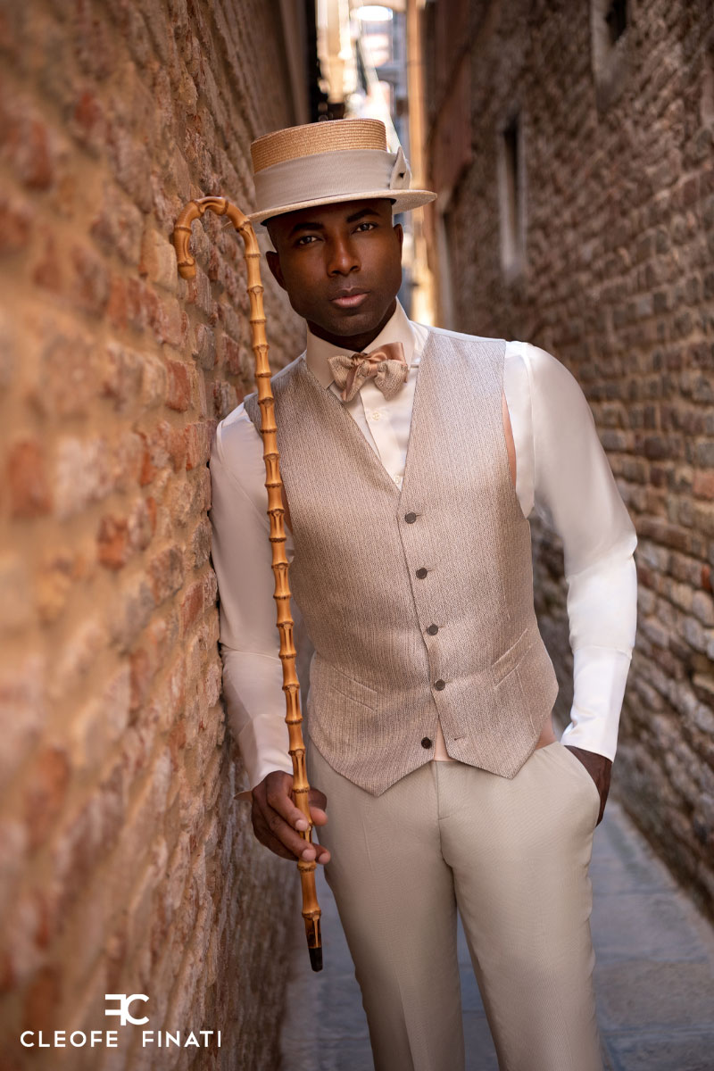 Panciotto da sposo VOLTAIRE - immagine 5