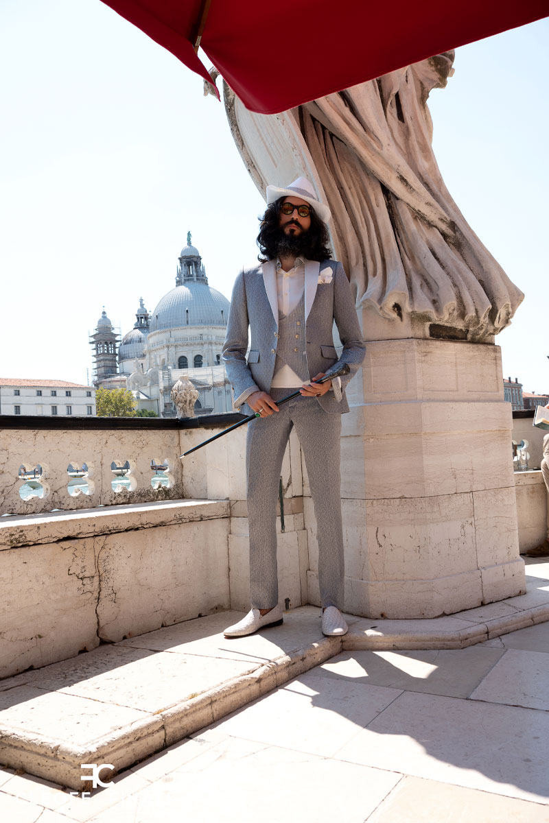 Plastron da uomo abito EPICURO - immagine 3