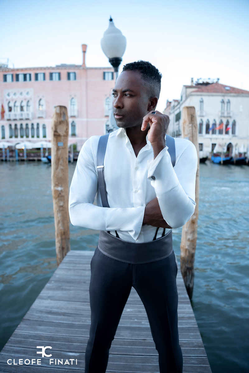 Camicia da sposo ANDREA CAMILLERI - immagine 5