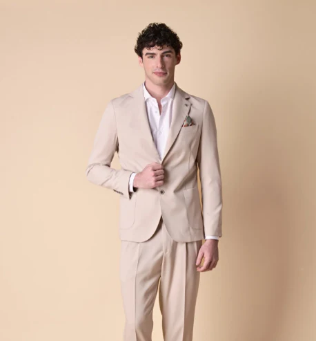 GIACCA MONOPETTO ALTA SARTORIA SABBIA - V2 - immagine 3