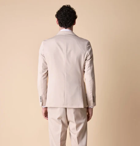 GIACCA MONOPETTO ALTA SARTORIA SABBIA - V2 - immagine 4