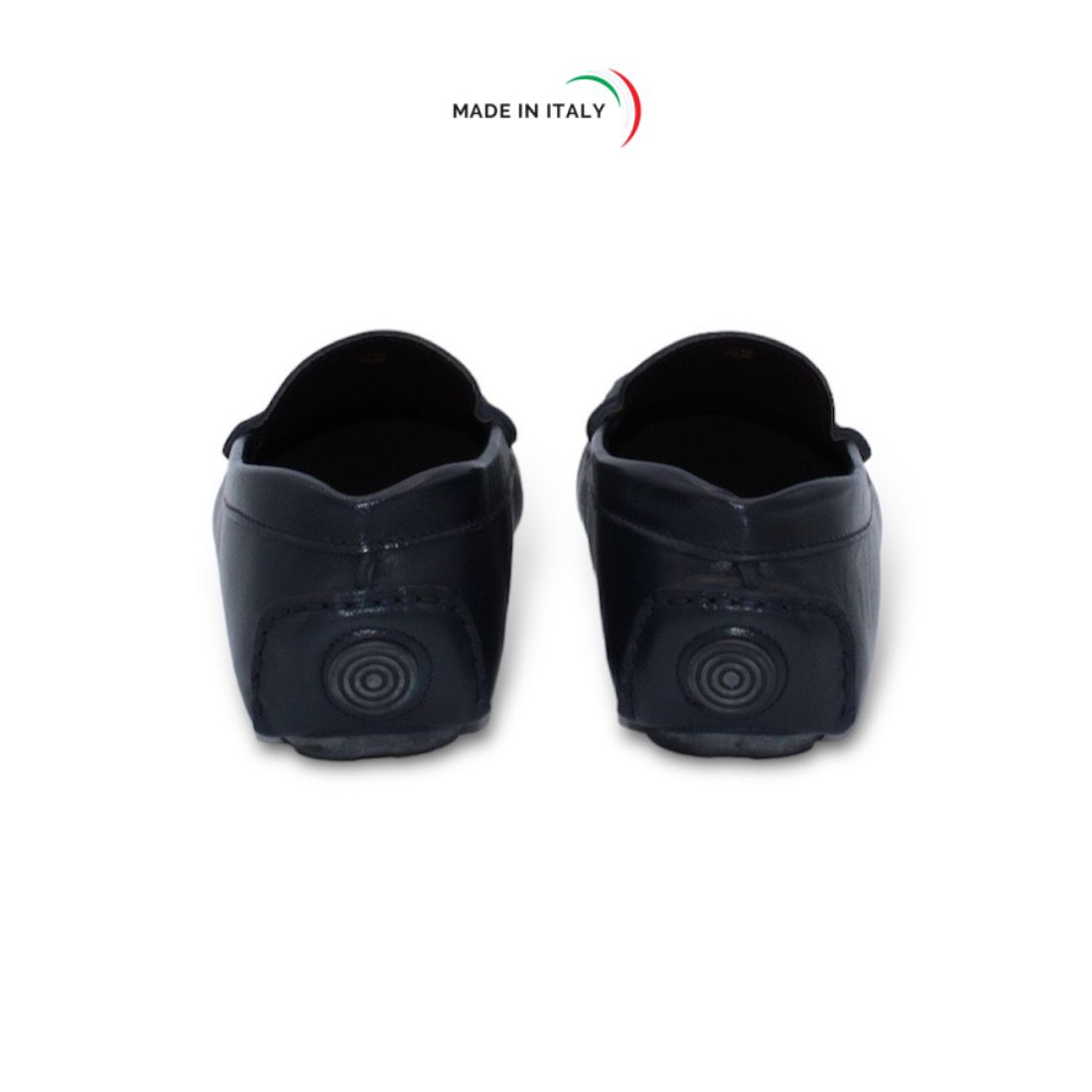 Mocassino da Uomo in pelle di vitello colore Blu navy - immagine 4