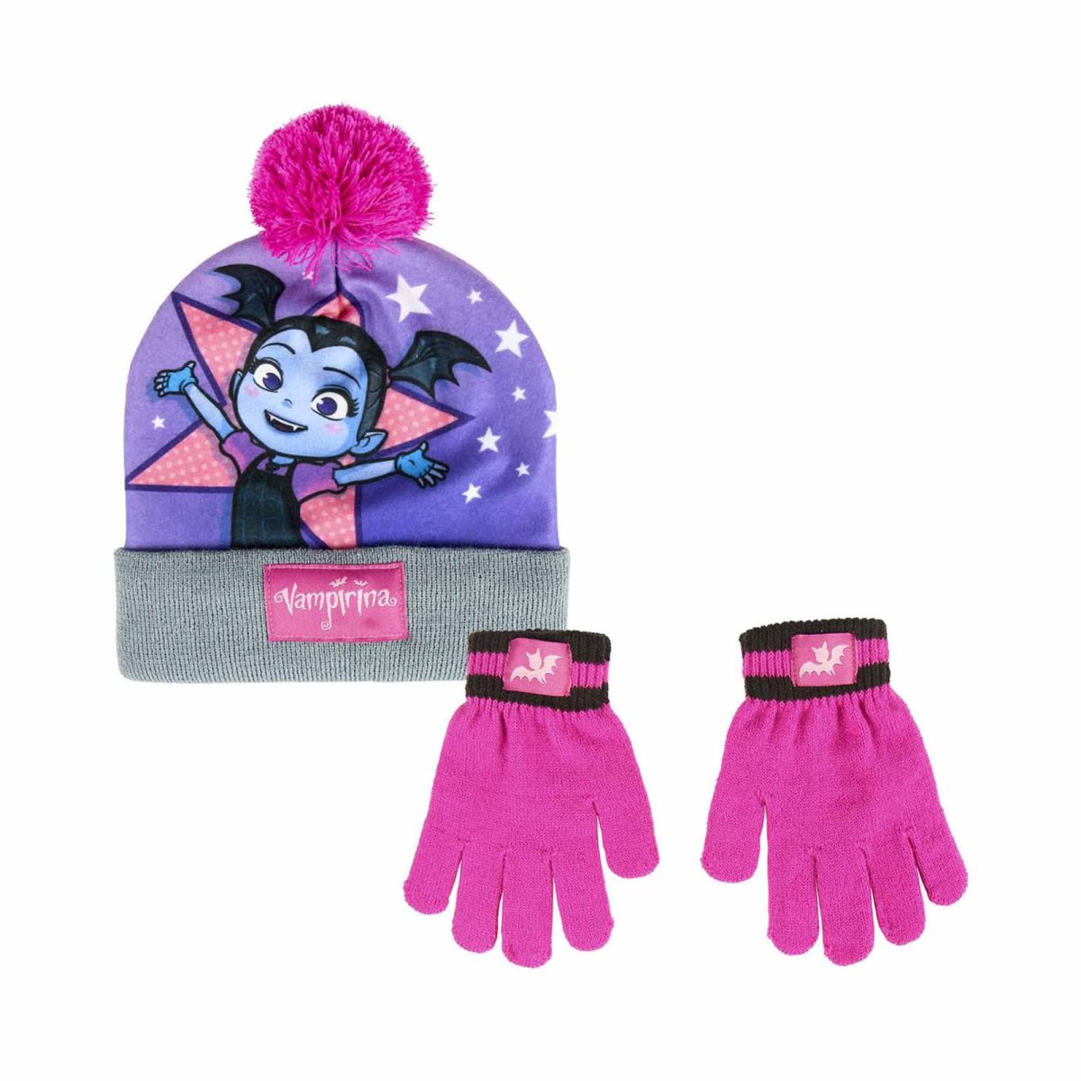 Cappello + Guanti VAMPIRINA - immagine 2
