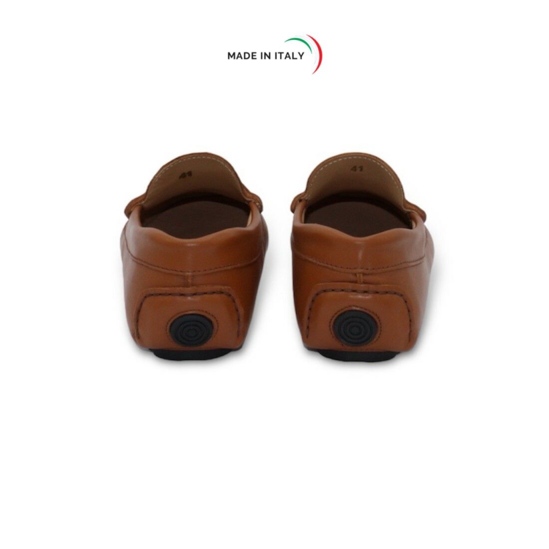 Mocassino da Uomo in pelle di vitello colore Cuoio - immagine 5