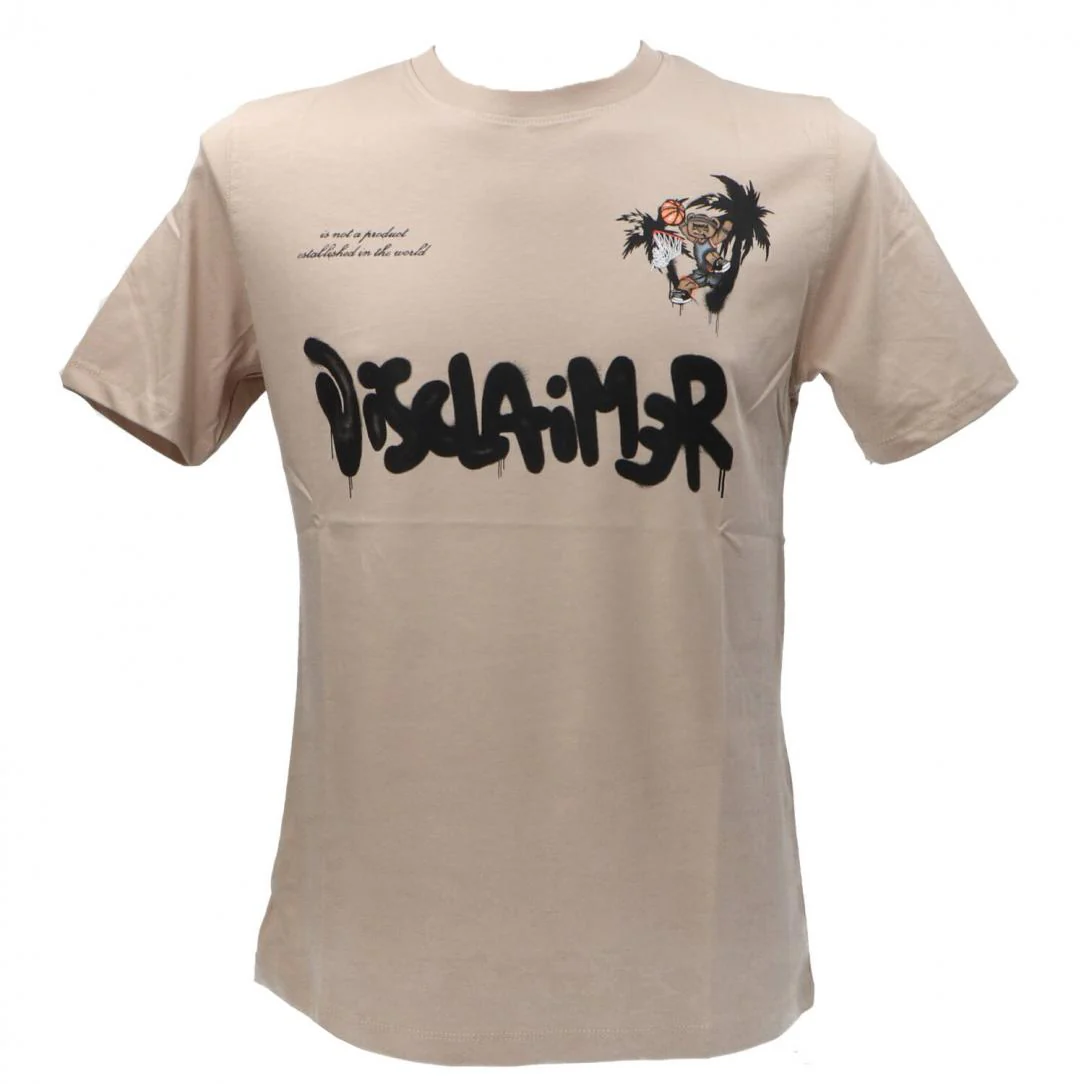 T.SHIRT SCRITTA - DISCLAIMER - immagine 5