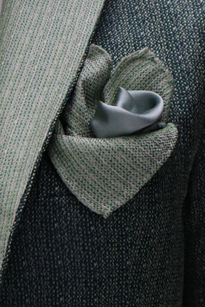 Doppio fazzoletto da sposo WILLIAM SHAKESPEARE - immagine 2