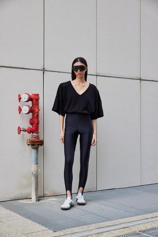 MAXI T-SHIRT CON SPALLINE ESTRAIBILI E RICAMO - KOSTUMN1 - immagine 2