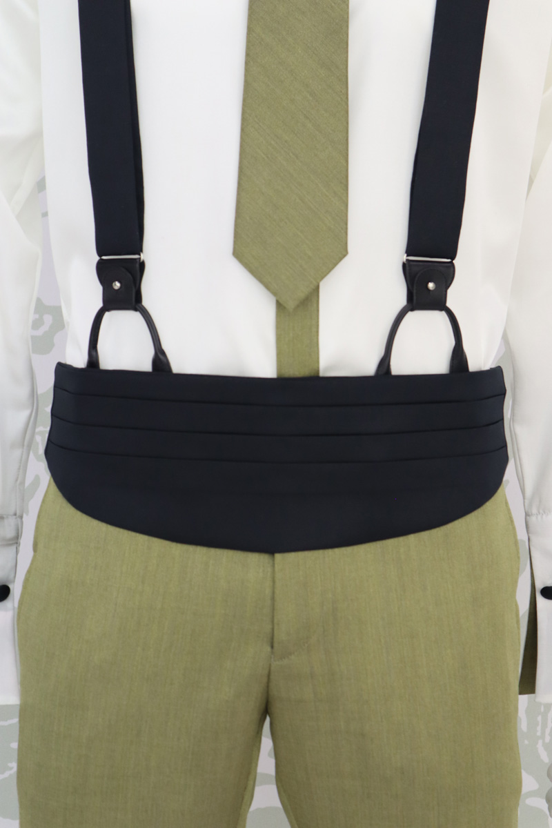 Cintura in tessuto da sposo GIORGIO FALETTI - immagine 2