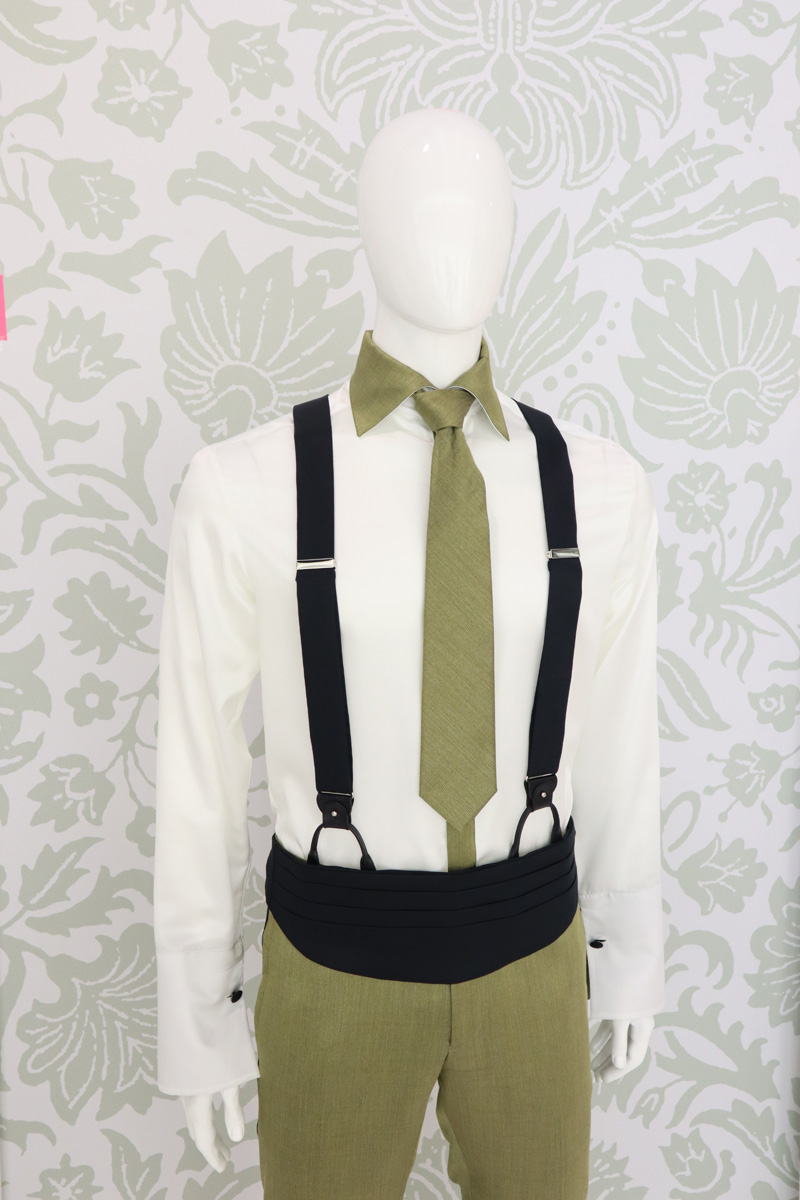 Cintura in tessuto da sposo GIORGIO FALETTI - immagine 3