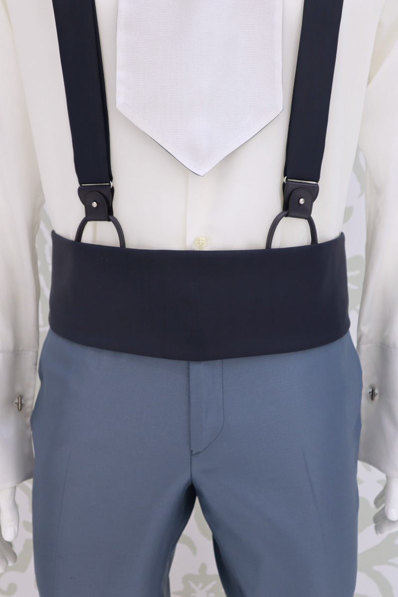 Cintura in tessuto da sposo GIOVANNI BOCCACCIO - immagine 2