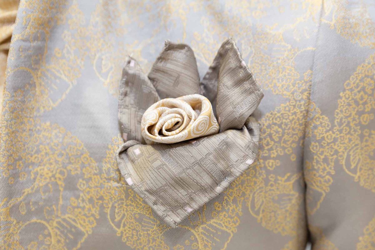 Doppio fazzoletto da uomo DER KUSS - immagine 2