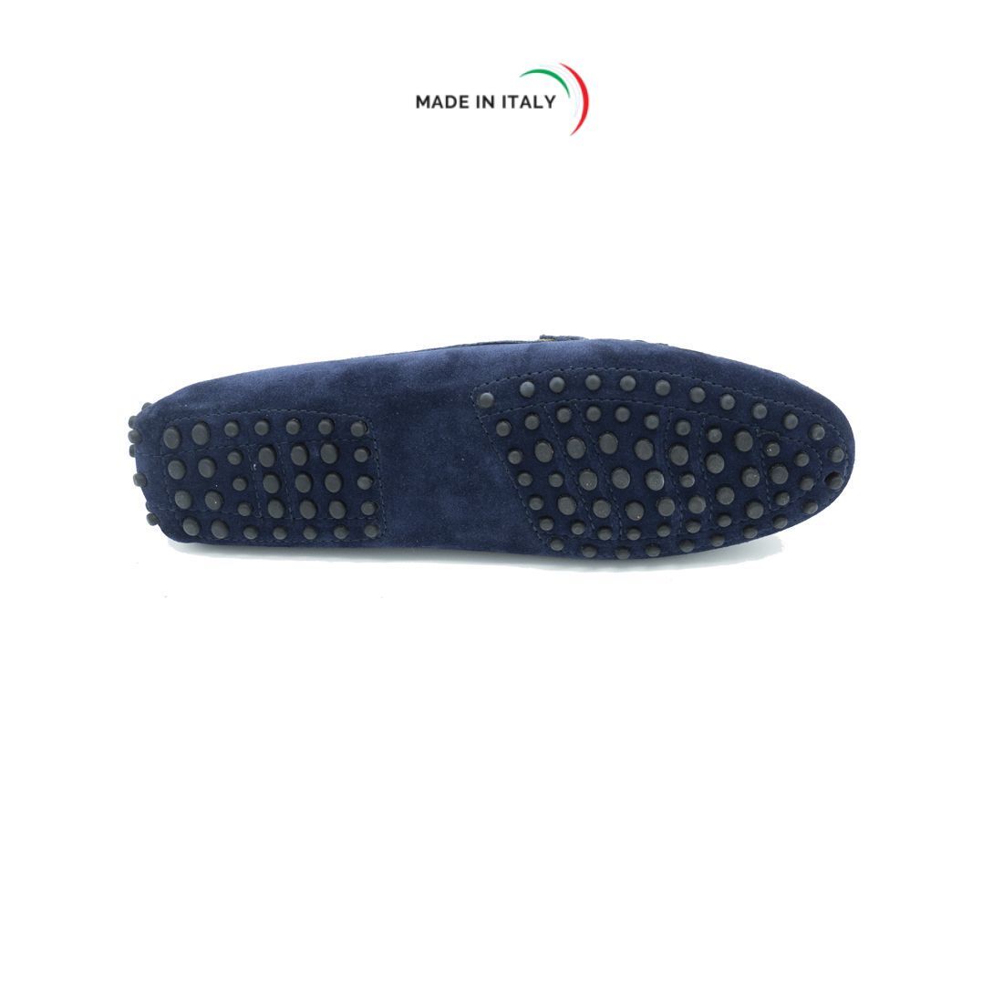 Mocassino Gommino da Donna in camoscio colore Blue navy - immagine 5