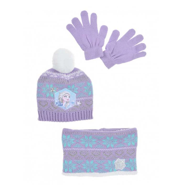 Cappello Guanti Scaldacollo FROZEN - immagine 2