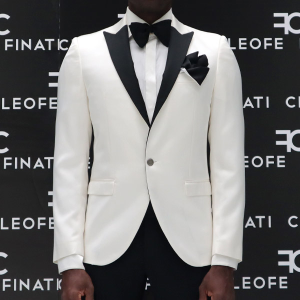 Giacca bianca da uomo smoking FRED ASTAIRE - immagine 2