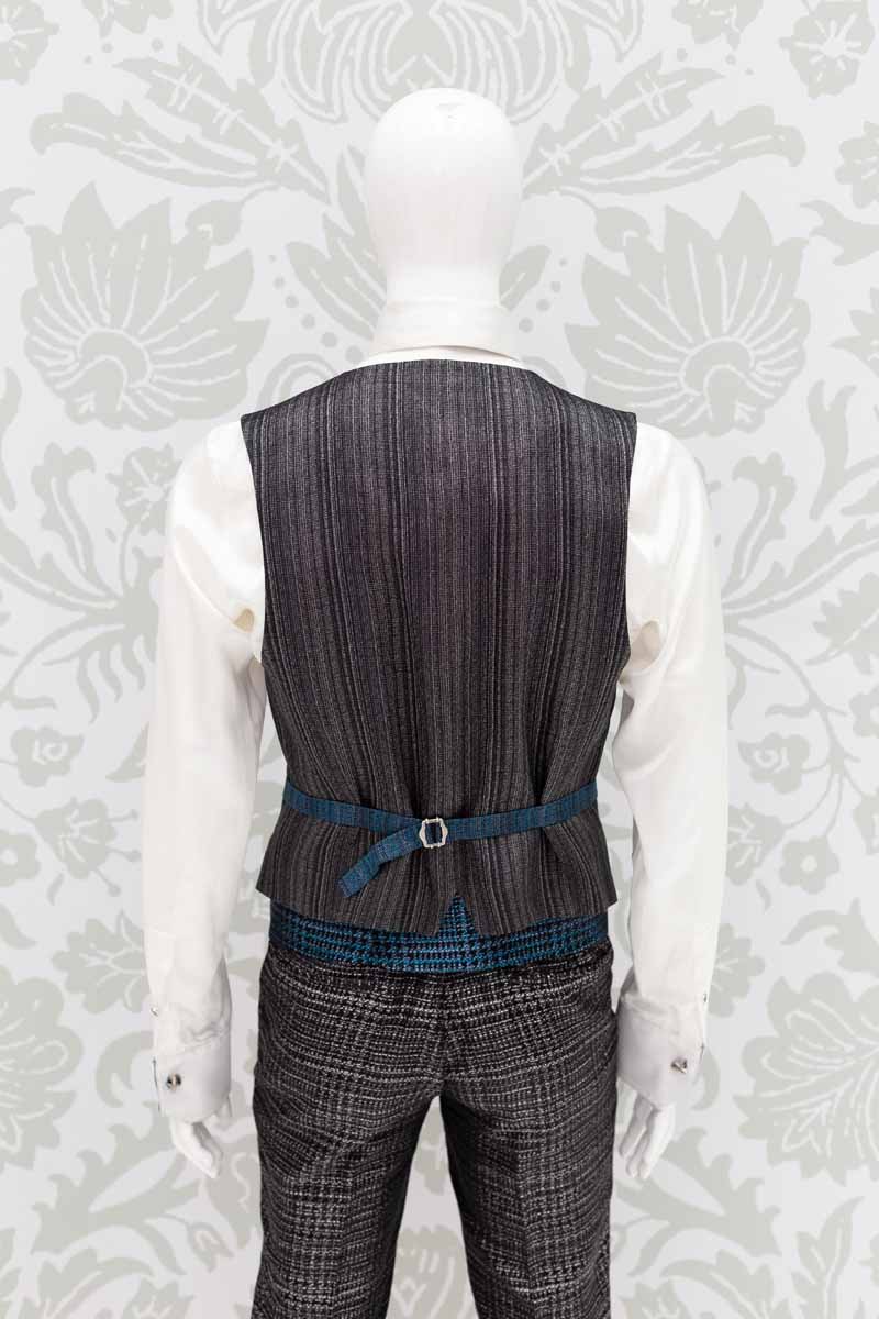 Panciotto gilet gilè da uomo UMBERTO ECO - immagine 4