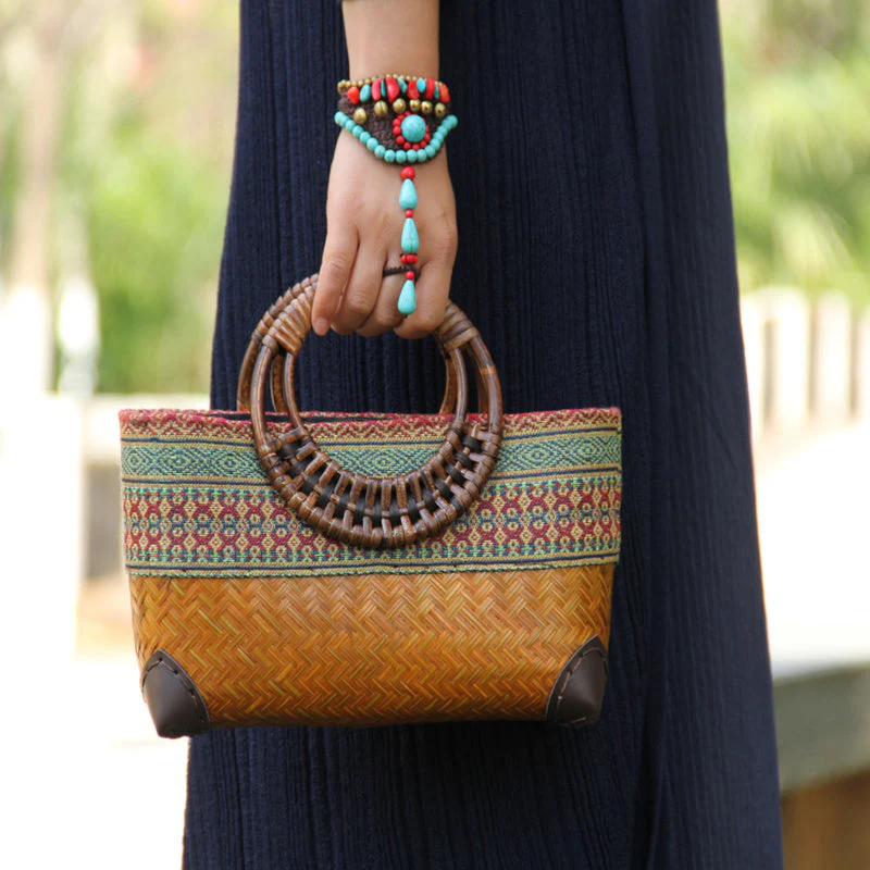 Borsa Bohemian Delight Intrecciata - immagine 4