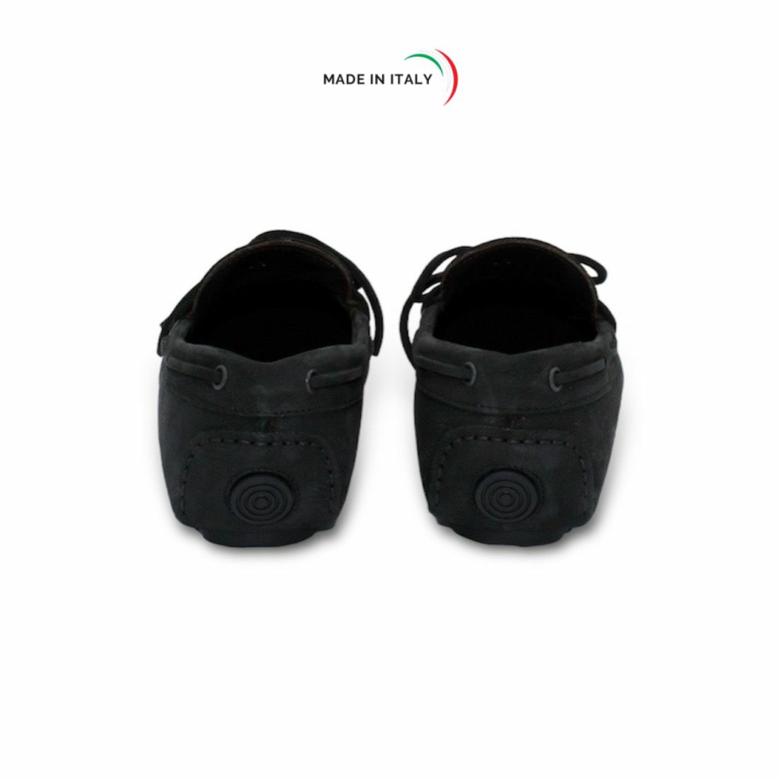 Mocassino da Uomo in nabuk colore Nero - immagine 4