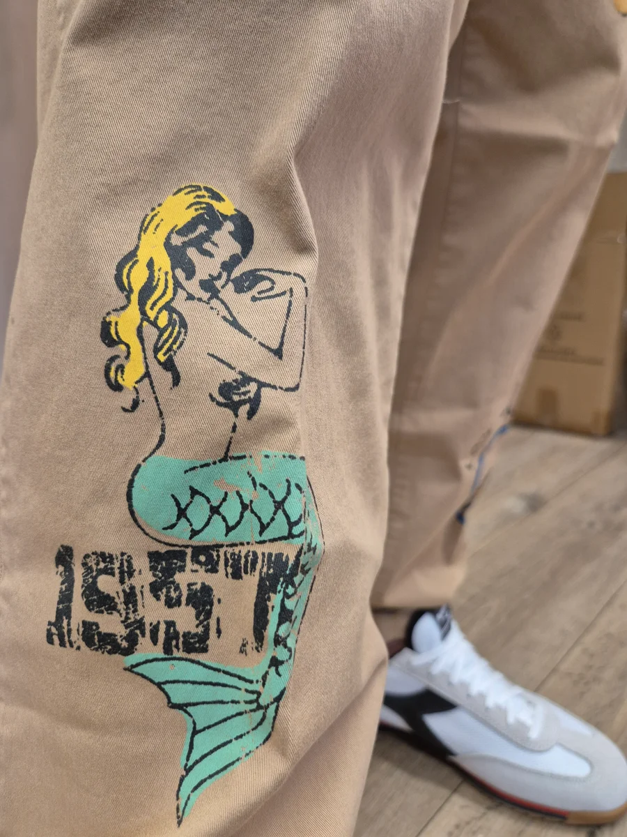 ANCON PANTALONE CON STAMPE - CLARK - immagine 7