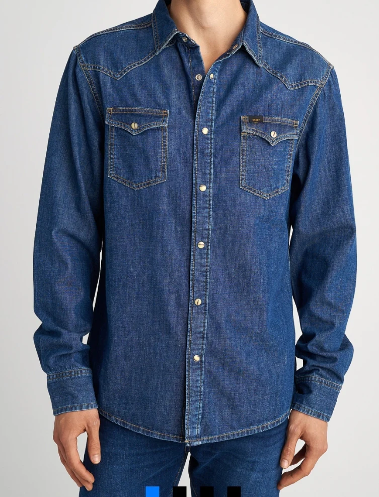 CAMICIA JEANS FINO - STAFF GALLERY - immagine 3