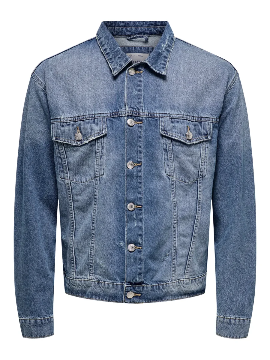 GIUBBOTTO IN DENIM - ONLY&SONS - immagine 7