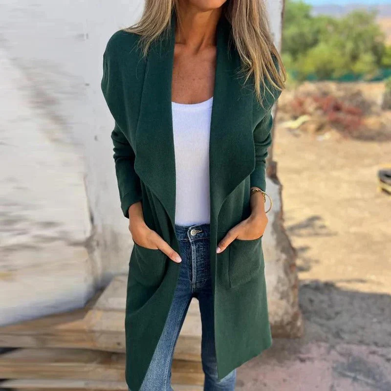 Kelly | Cappottino Stile Cardigan Sottile - immagine 6